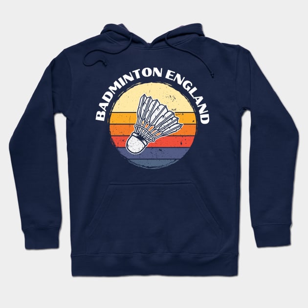 BADMINTON ENGLAND Hoodie by mmpower